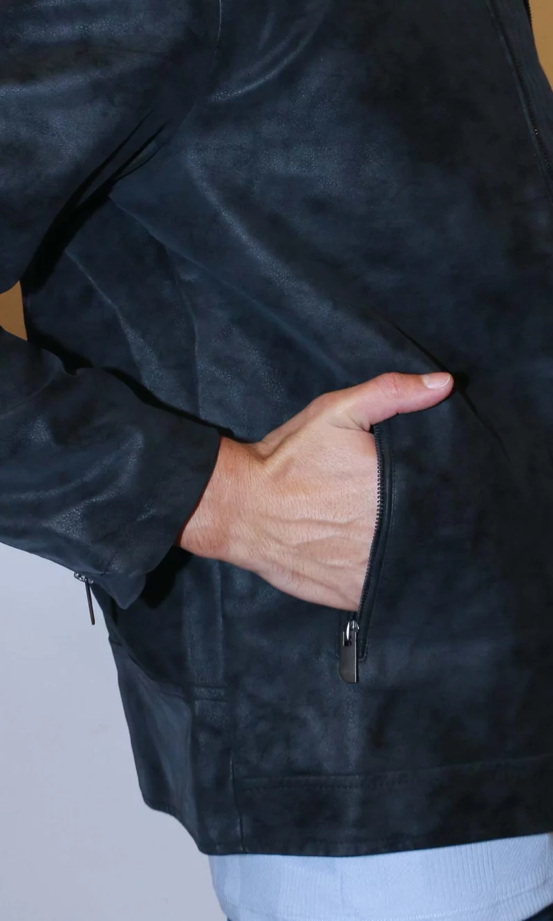 Chaqueta hombre unicolor - Imagen 3