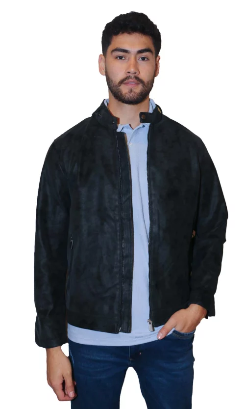 Chaqueta hombre unicolor