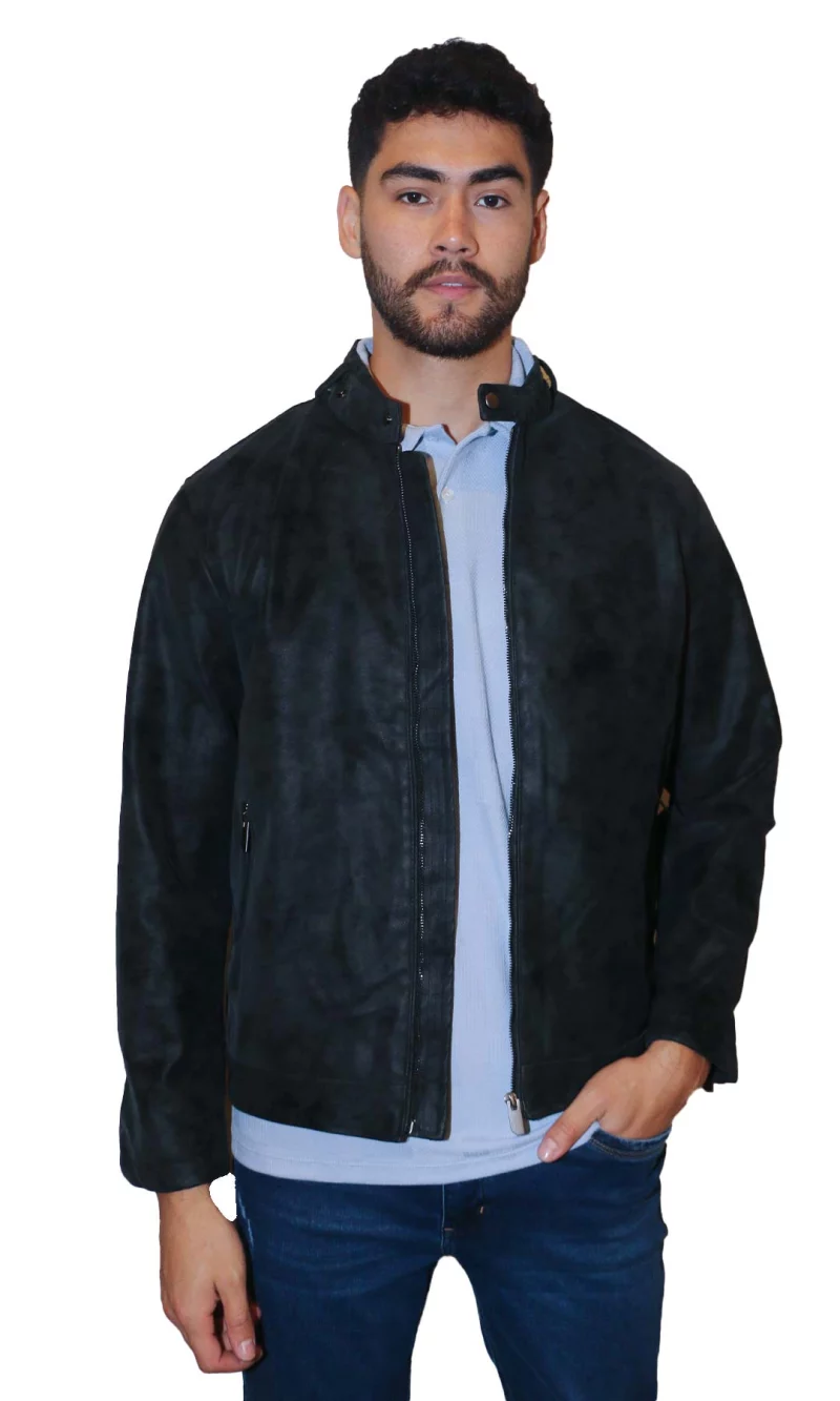 Chaqueta hombre unicolor