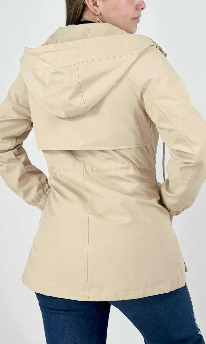 Chaqueta mujer unicolor - Imagen 4