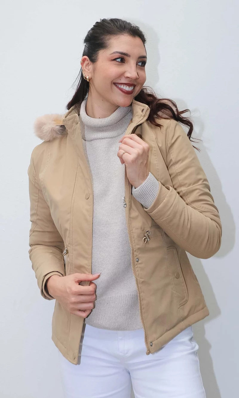 Chaqueta mujer unicolor - Imagen 5