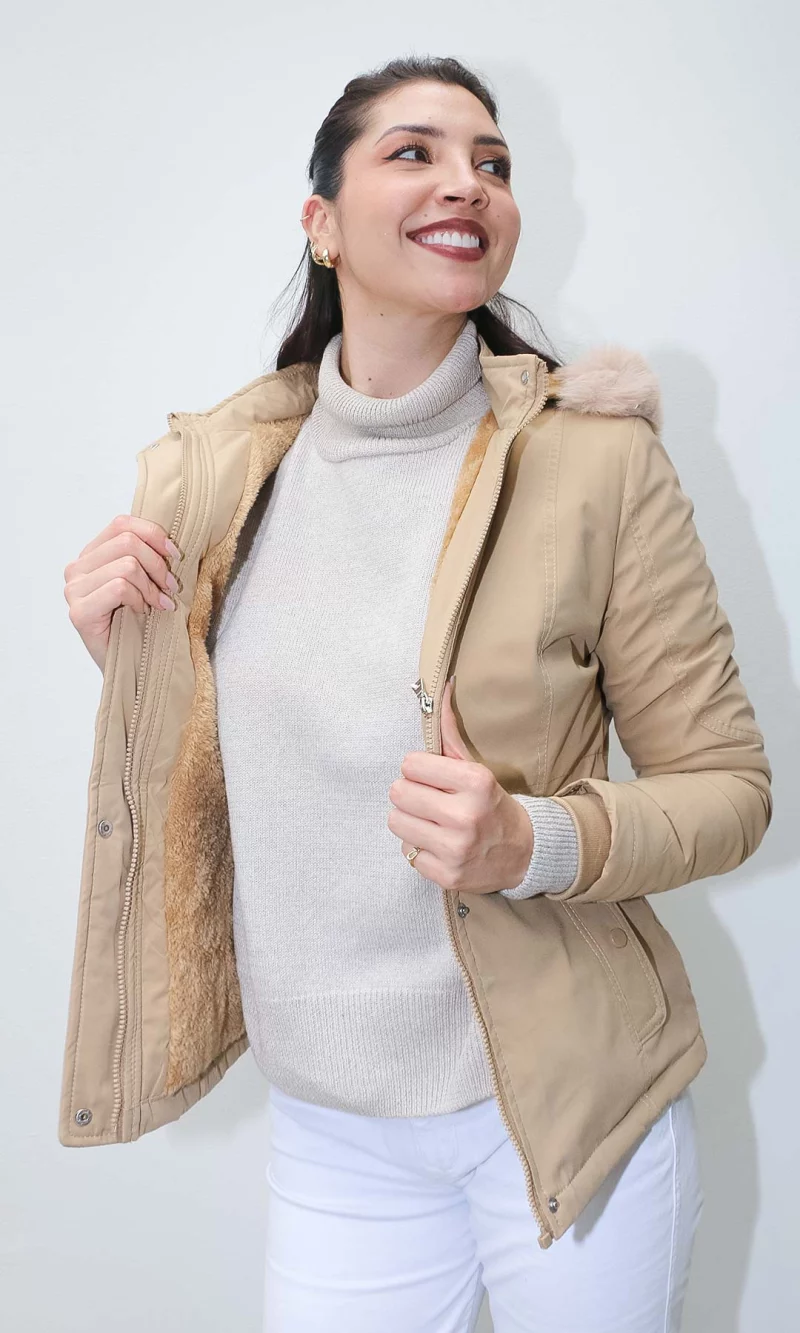 Chaqueta mujer unicolor - Imagen 6