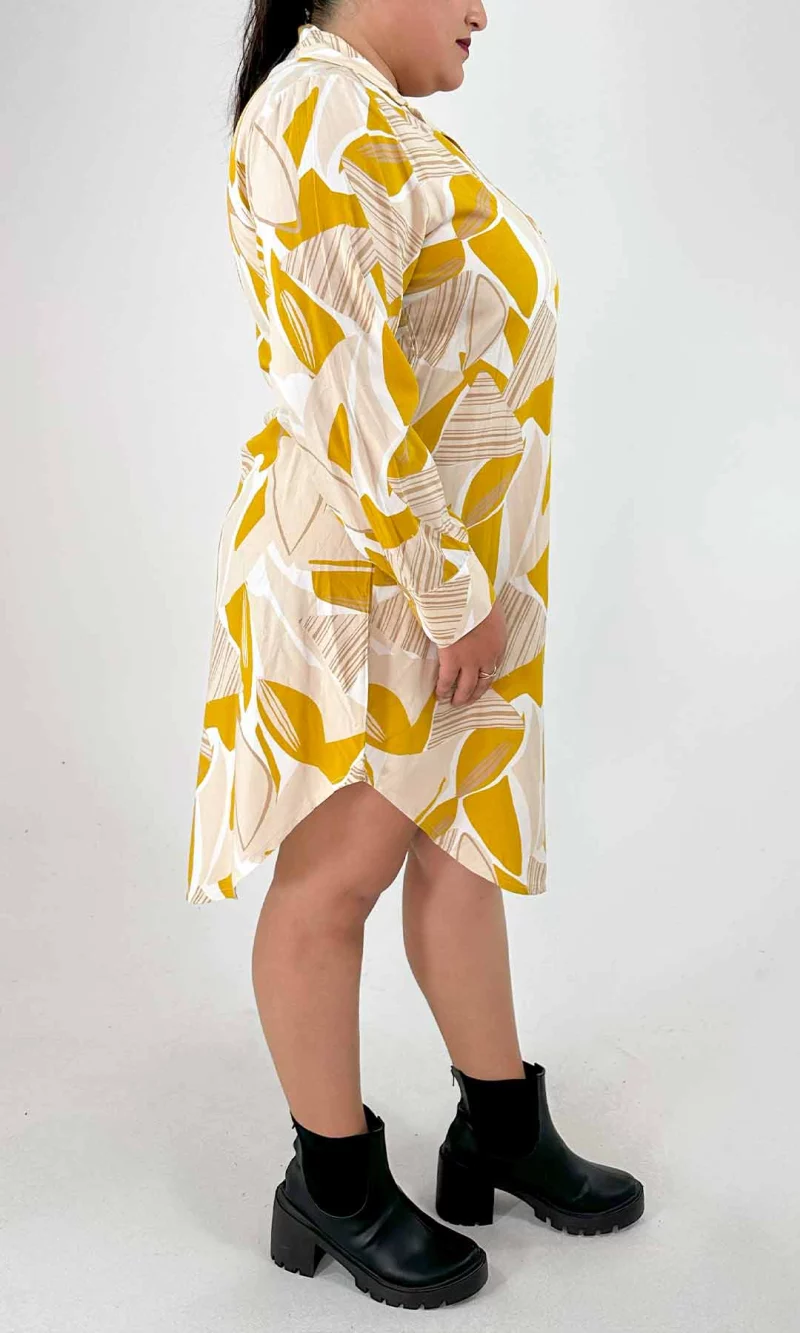 Blusa mujer manga larga estampada - Imagen 4