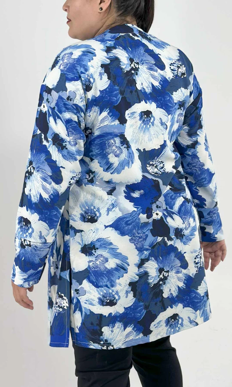 Ruana mujer estampada - Imagen 5