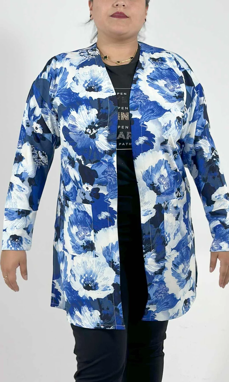 Ruana mujer estampada - Imagen 3