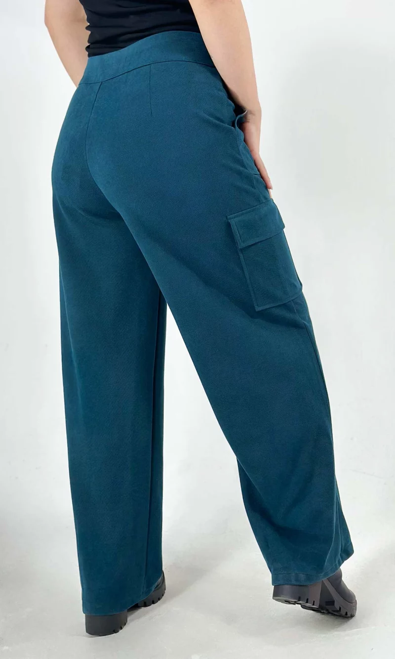 Pantalón mujer unicolor - Imagen 9