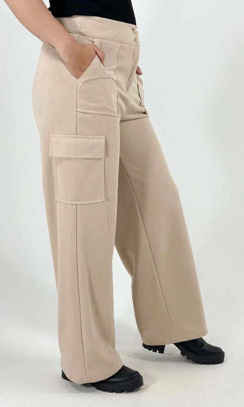 Pantalón mujer unicolor - Imagen 5