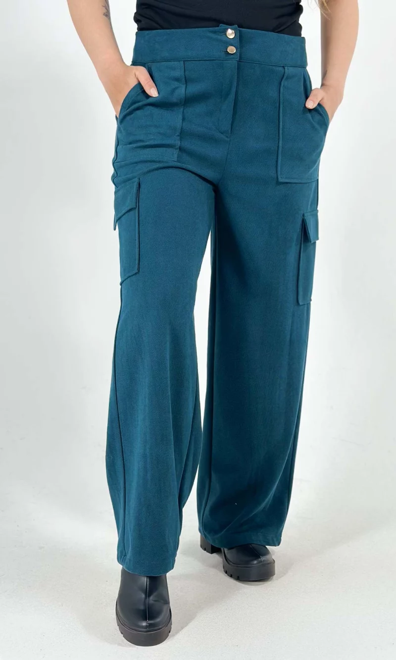 Pantalón mujer unicolor - Imagen 7