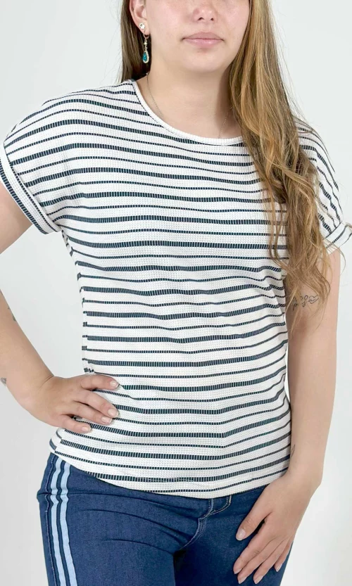 Camiseta mujer rayas