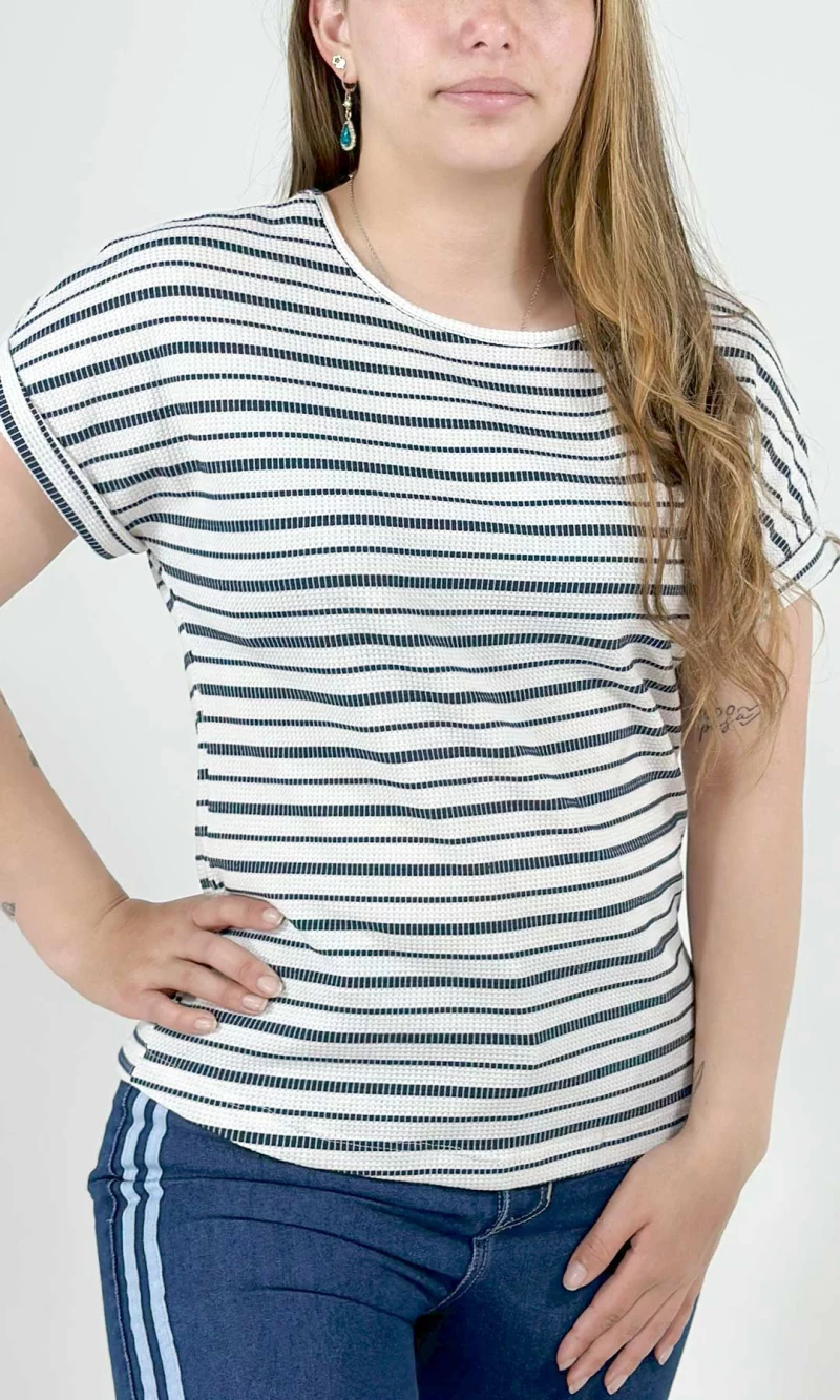 Camiseta mujer rayas
