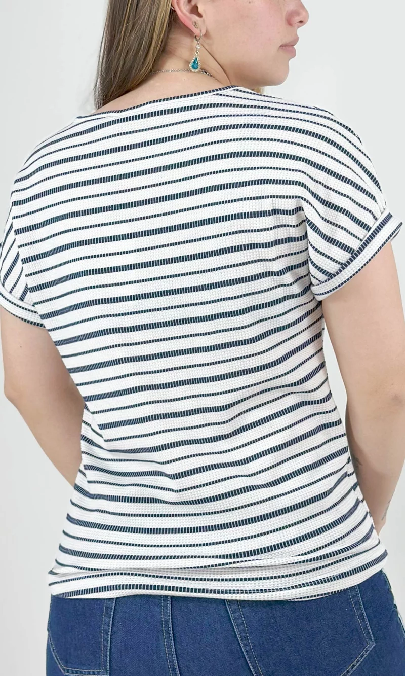 Camiseta mujer rayas - Imagen 4