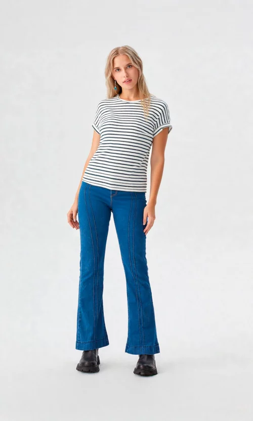 Camiseta mujer rayas