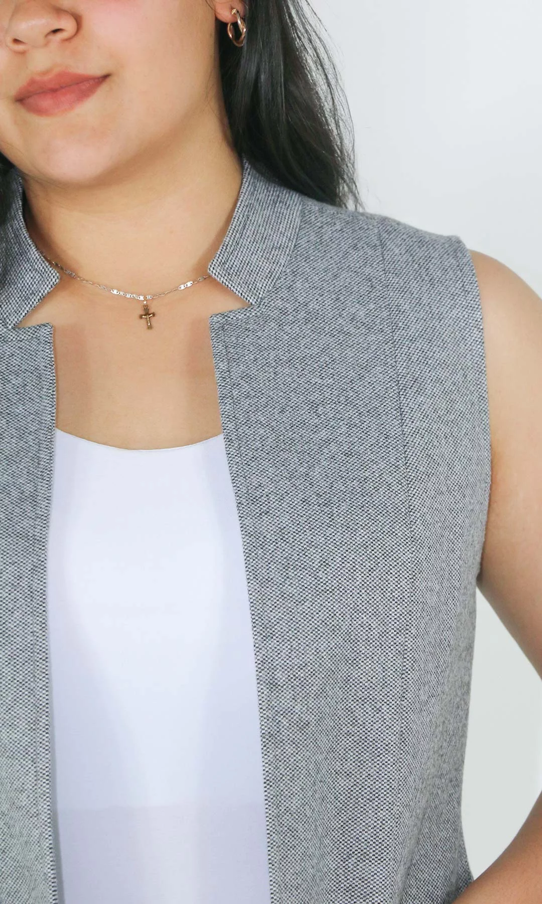 Chaleco mujer unicolor - Imagen 9