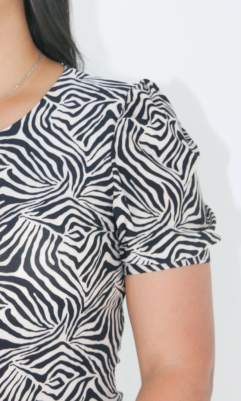 Camiseta mujer manga corta estampada - Imagen 6