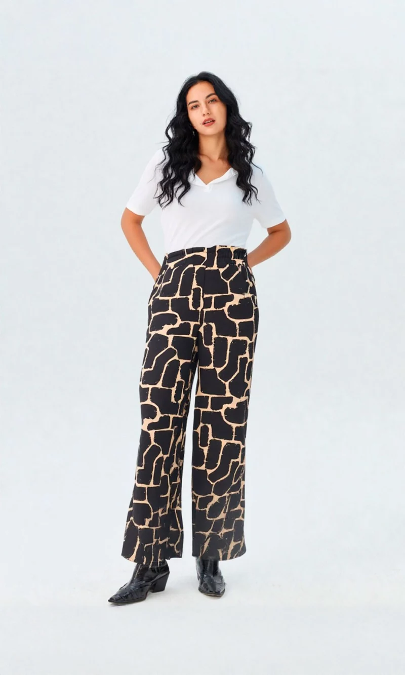 Pantalón mujer estampado - Imagen 2