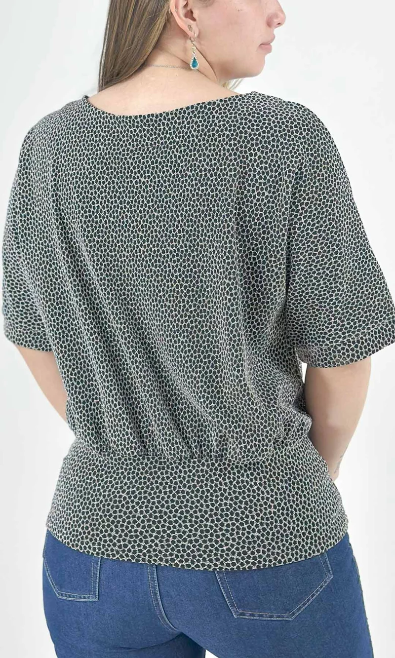 Camiseta mujer manga corta estampada - Imagen 4