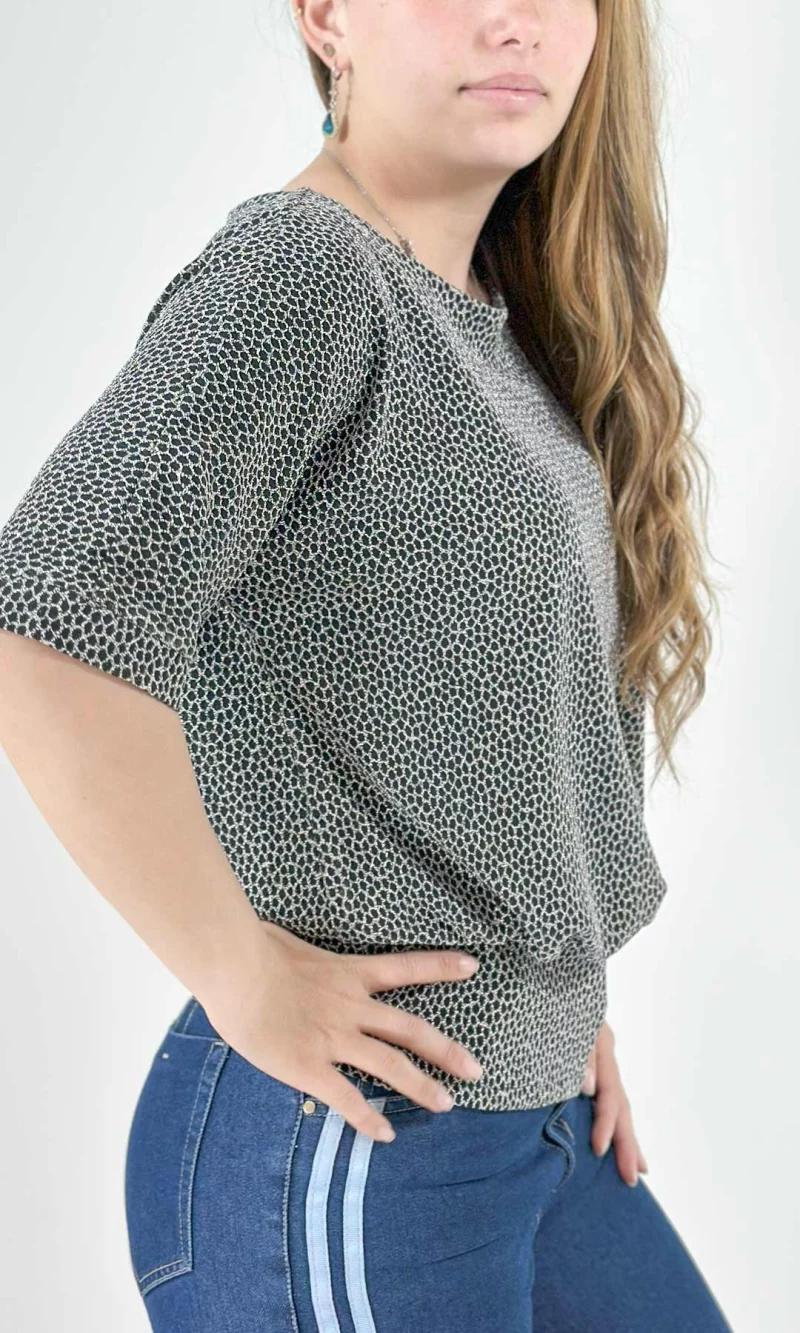 Camiseta mujer manga corta estampada - Imagen 3