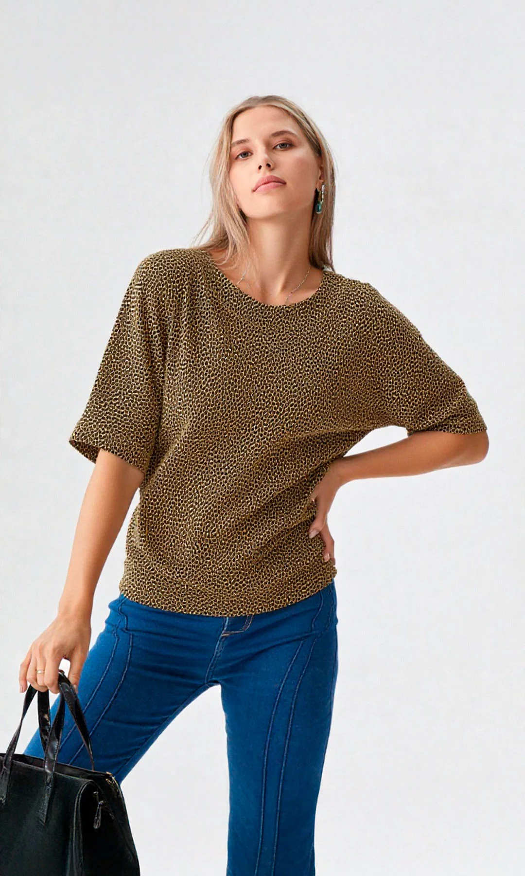 Camiseta mujer manga corta estampada - Imagen 4