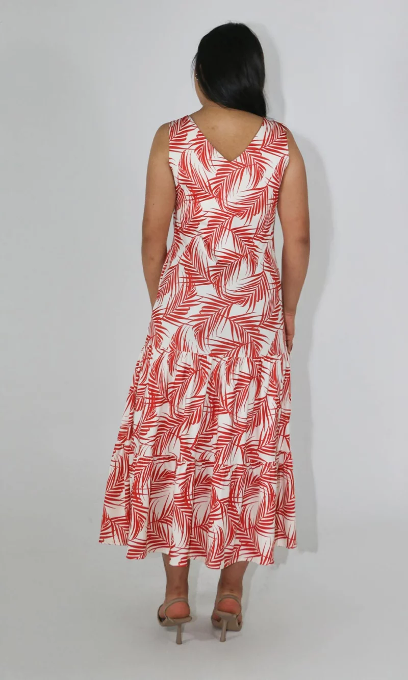 Vestido mujer manga sisa estampado - Imagen 9