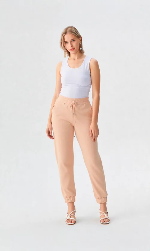 Pantalón mujer unicolor