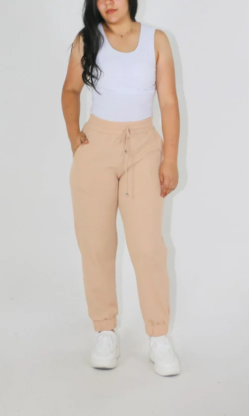 Pantalón mujer unicolor