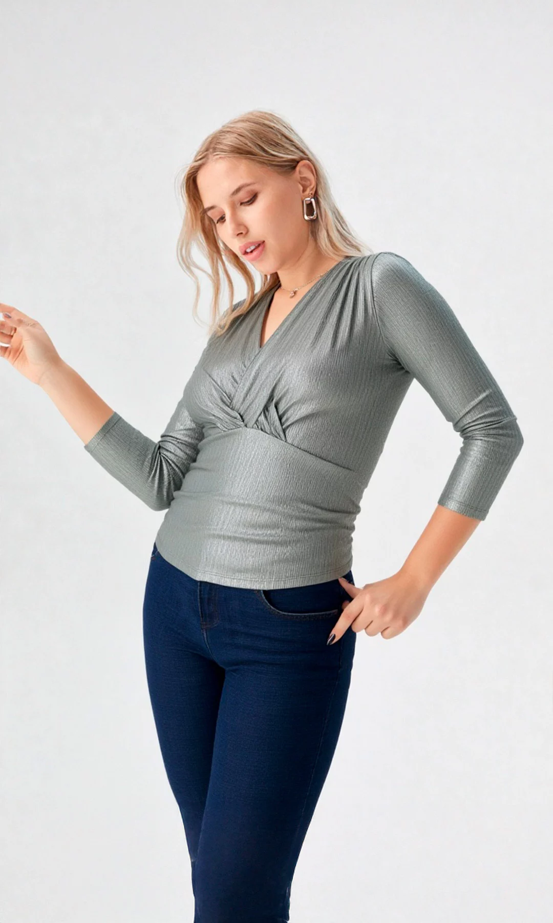 Camiseta mujer unicolor