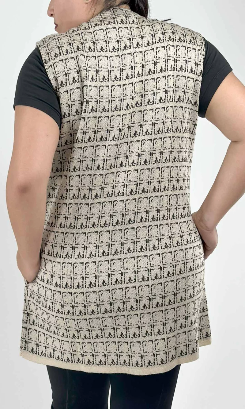 Chaleco mujer con diseño - Imagen 3