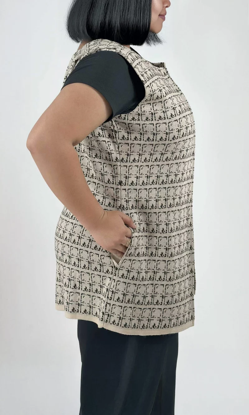 Chaleco mujer con diseño - Imagen 4