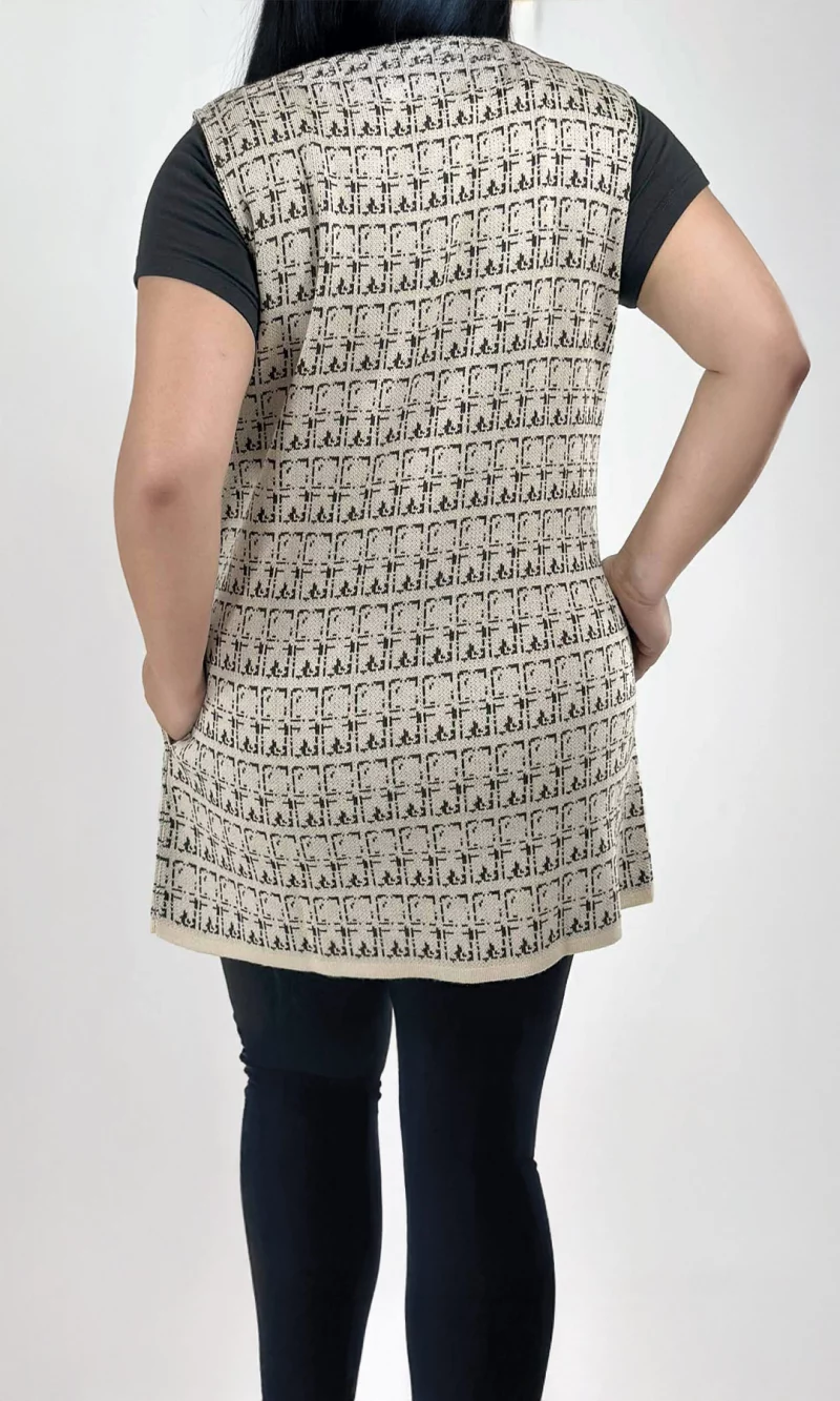 Chaleco mujer con diseño - Imagen 3