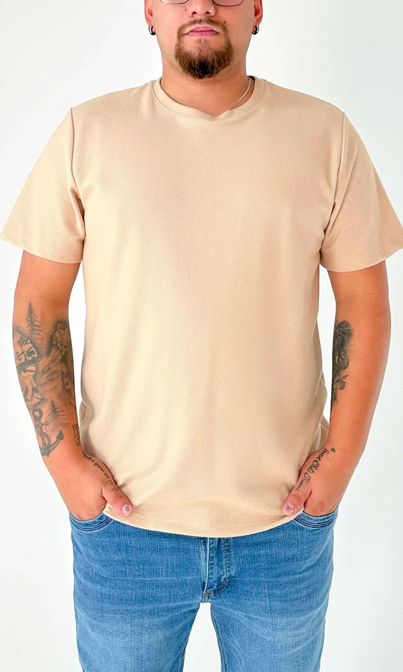 T-Shirt hombre unicolor - Imagen 7