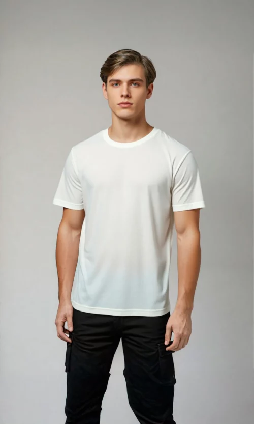 T-Shirt hombre unicolor