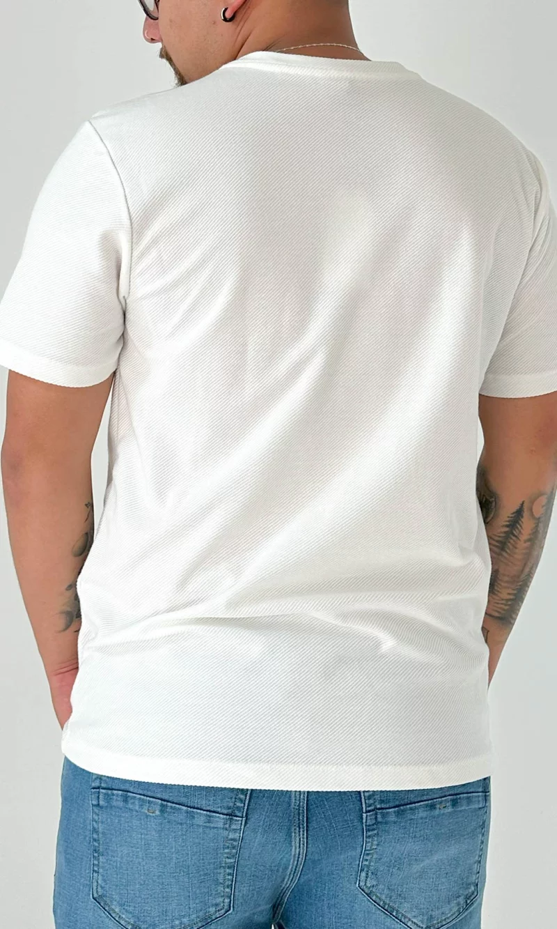T-Shirt hombre unicolor - Imagen 3