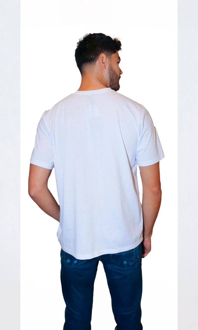Camiseta hombre manga corta estampada - Imagen 6