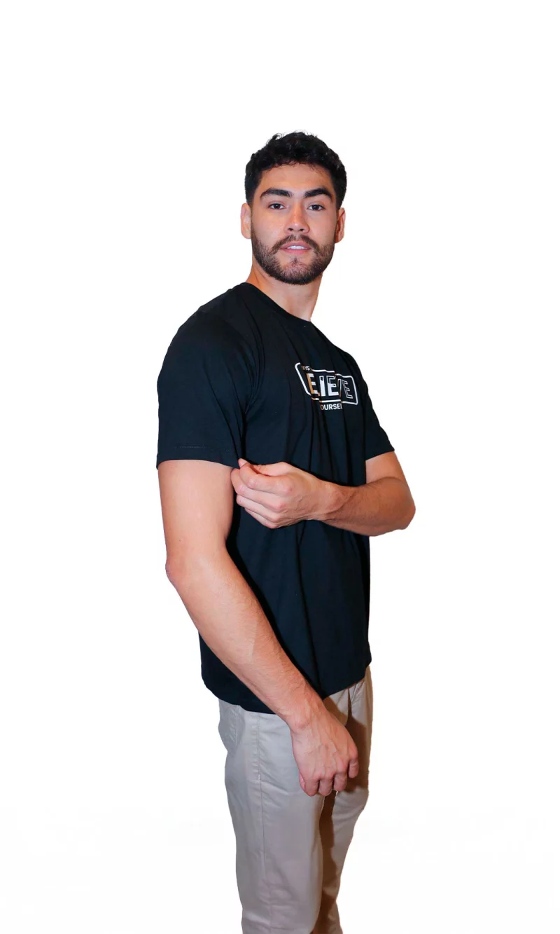 Camiseta hombre manga corta estampada - Imagen 3