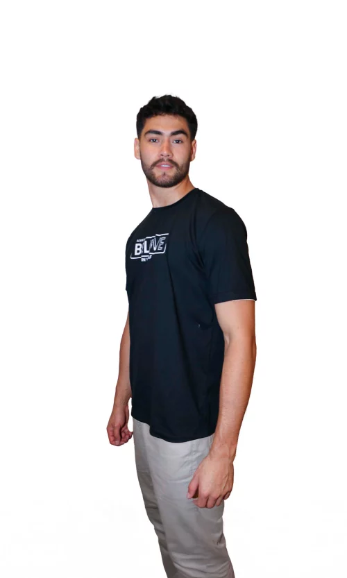 Camiseta hombre manga corta estampada