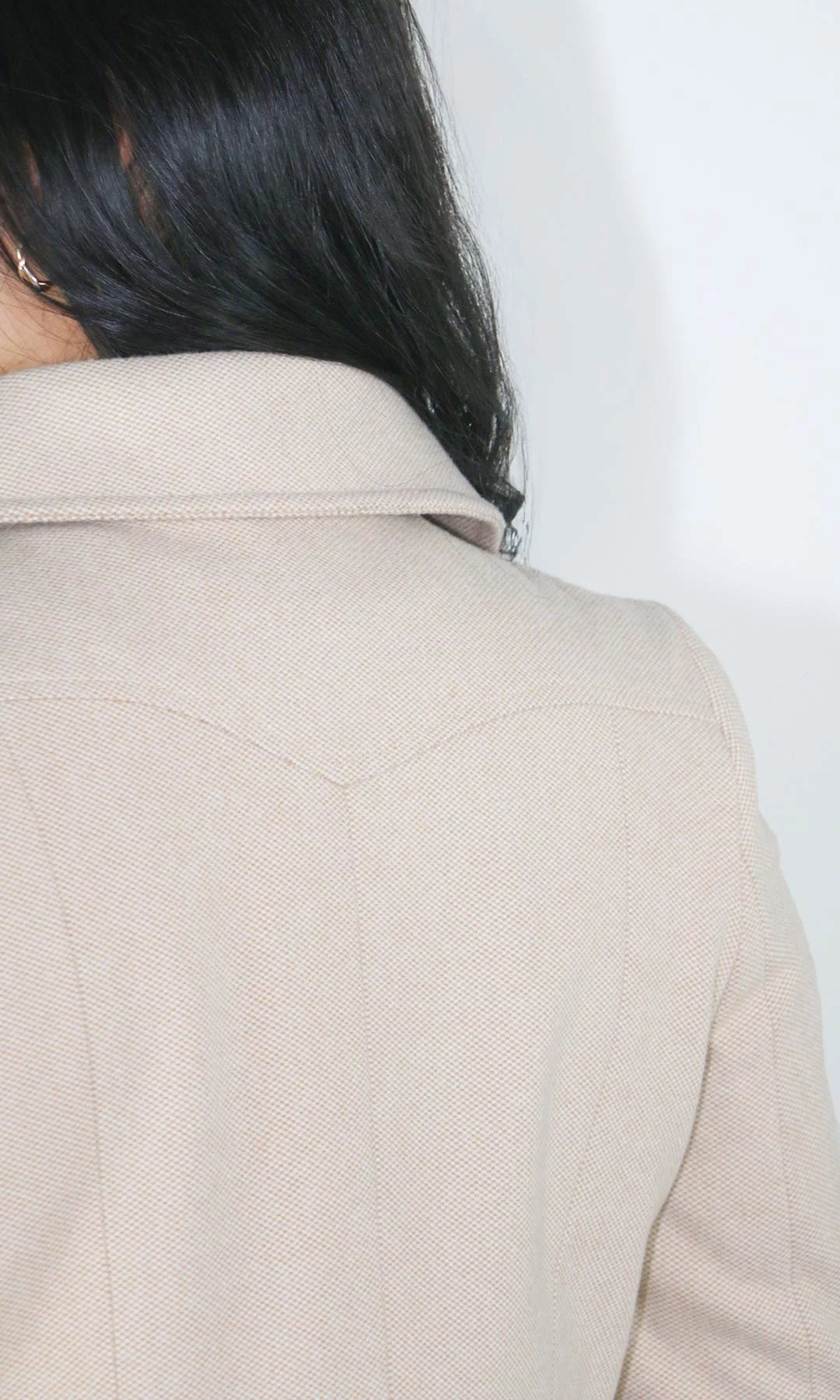 Gabán mujer unicolor - Imagen 4