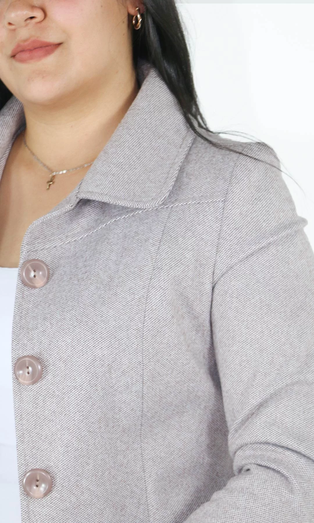 Gabán mujer unicolor - Imagen 8