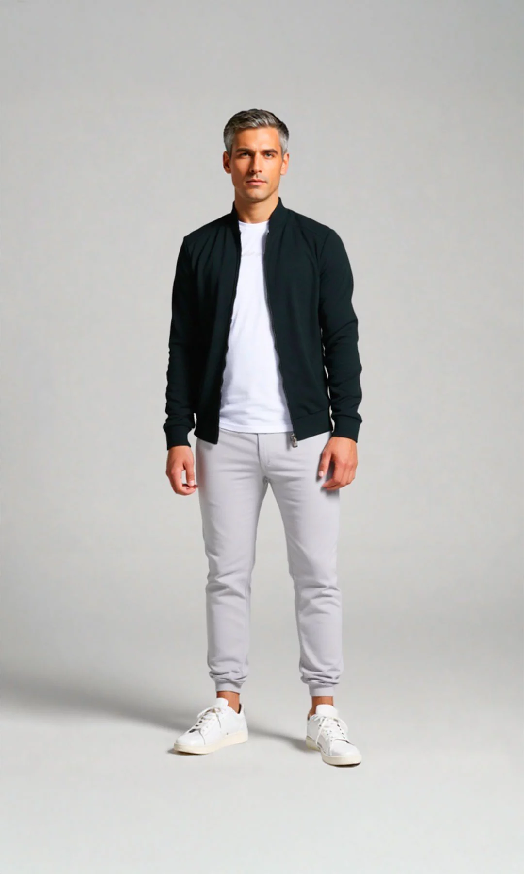 Chaqueta hombre unicolor - Imagen 2