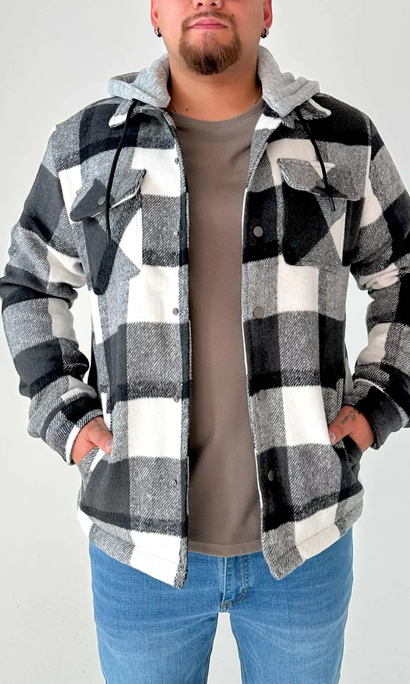 Chaqueta hombre cuadros - Imagen 6