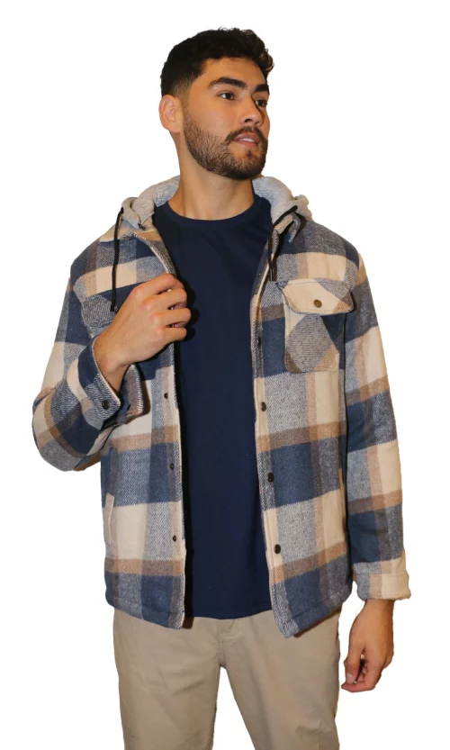Chaqueta hombre cuadros
