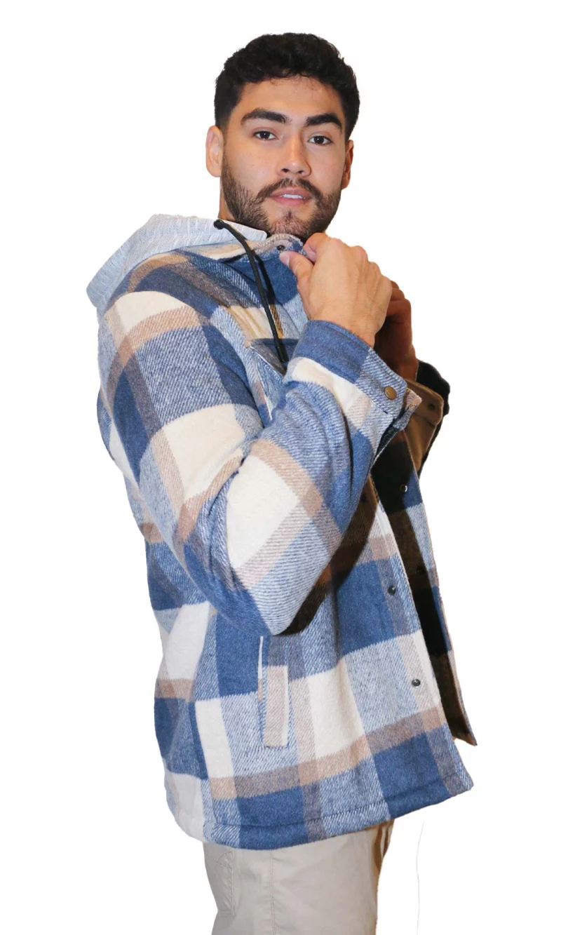Chaqueta hombre cuadros - Imagen 4