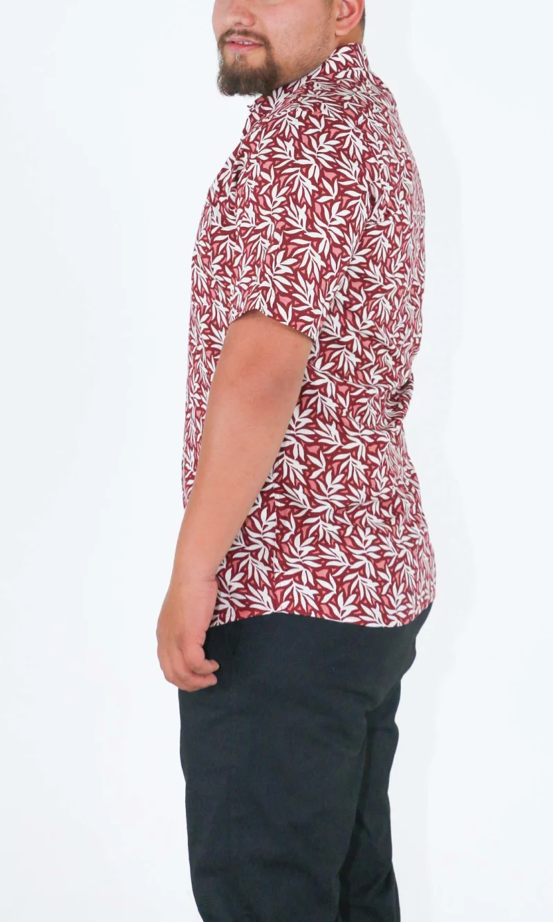 Camisa hombre manga corta estampada - Imagen 5