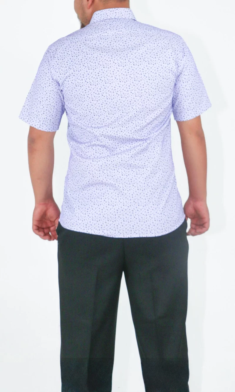 Camisa hombre manga corta con diseño - Imagen 9