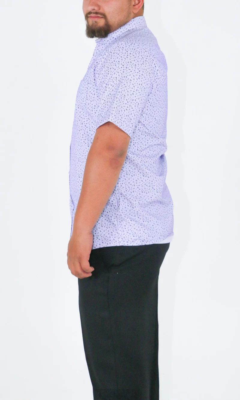 Camisa hombre manga corta con diseño - Imagen 8