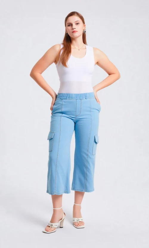 Capri mujer unicolor