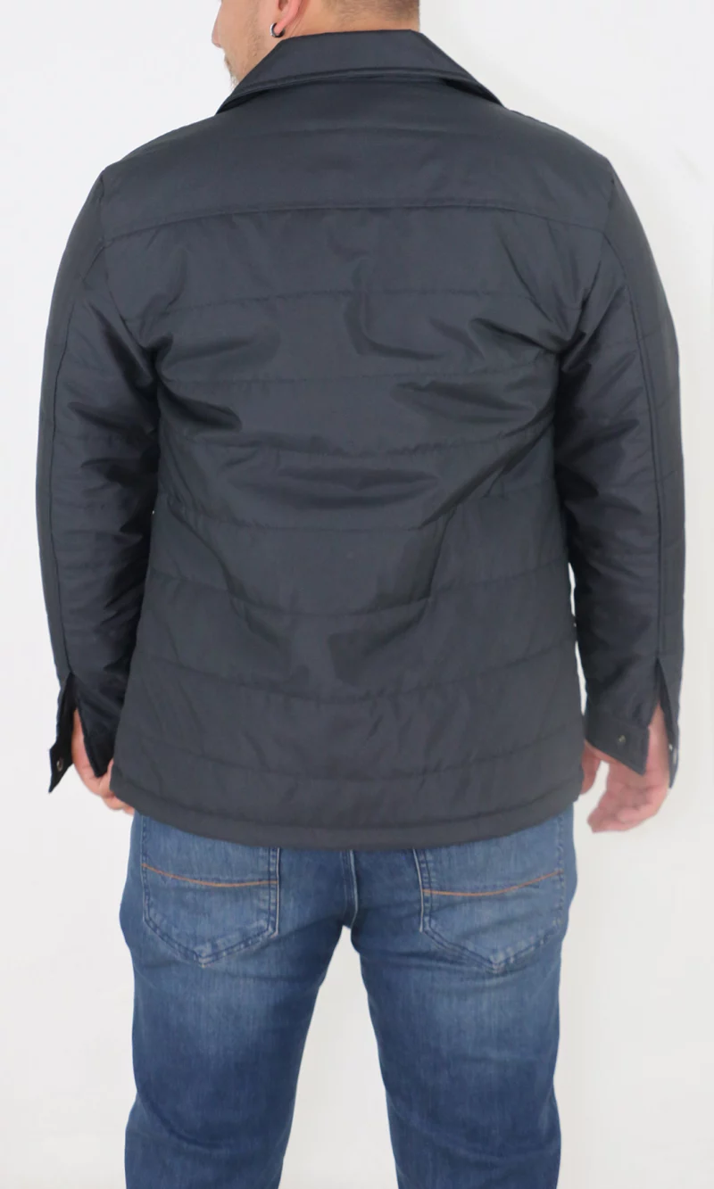 Chaqueta hombre unicolor - Imagen 3