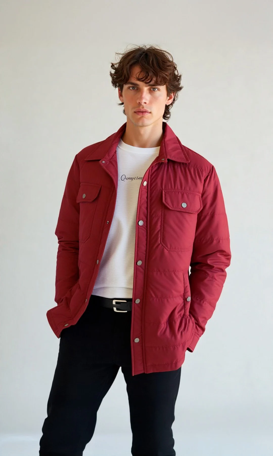 Chaqueta hombre unicolor - Imagen 9