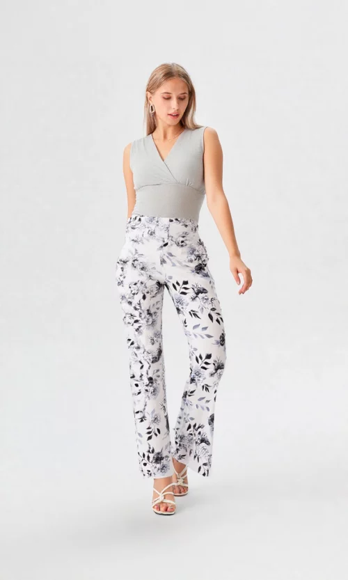 Pantalón mujer estampado