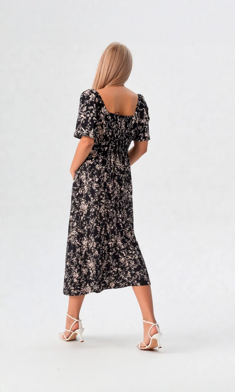 Vestido mujer manga corta estampado - Imagen 6