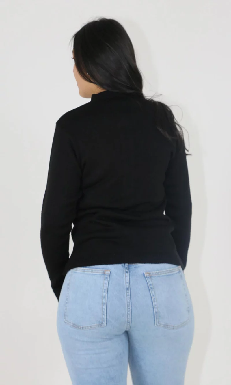 Saco mujer manga larga unicolor - Imagen 10